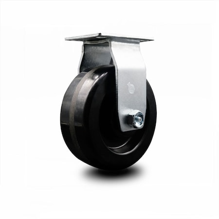 Service Caster 5 Inch Phenolic Wheel Rigid Caster with Ball Bearing SCC-20R520-PHB